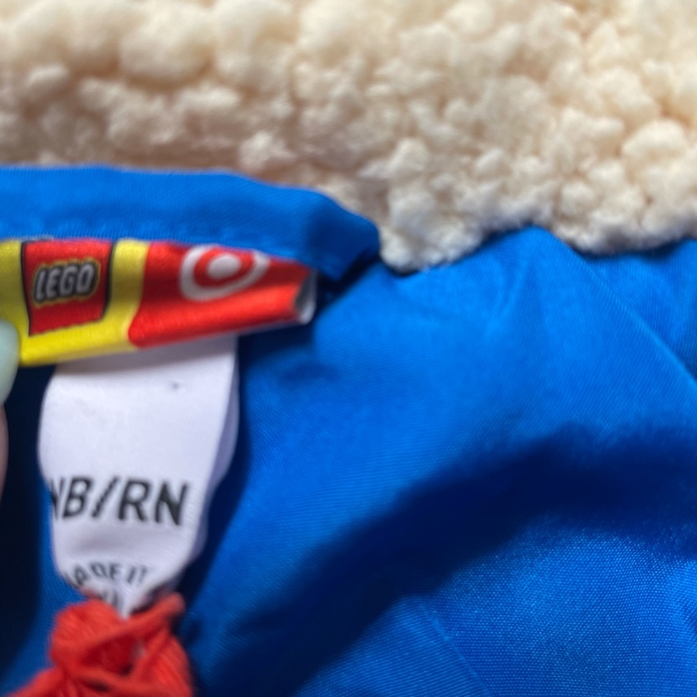 NWOT Lego Target Cream Fleece Zip Up Jacket Size Newborn - Picture 8 of 10